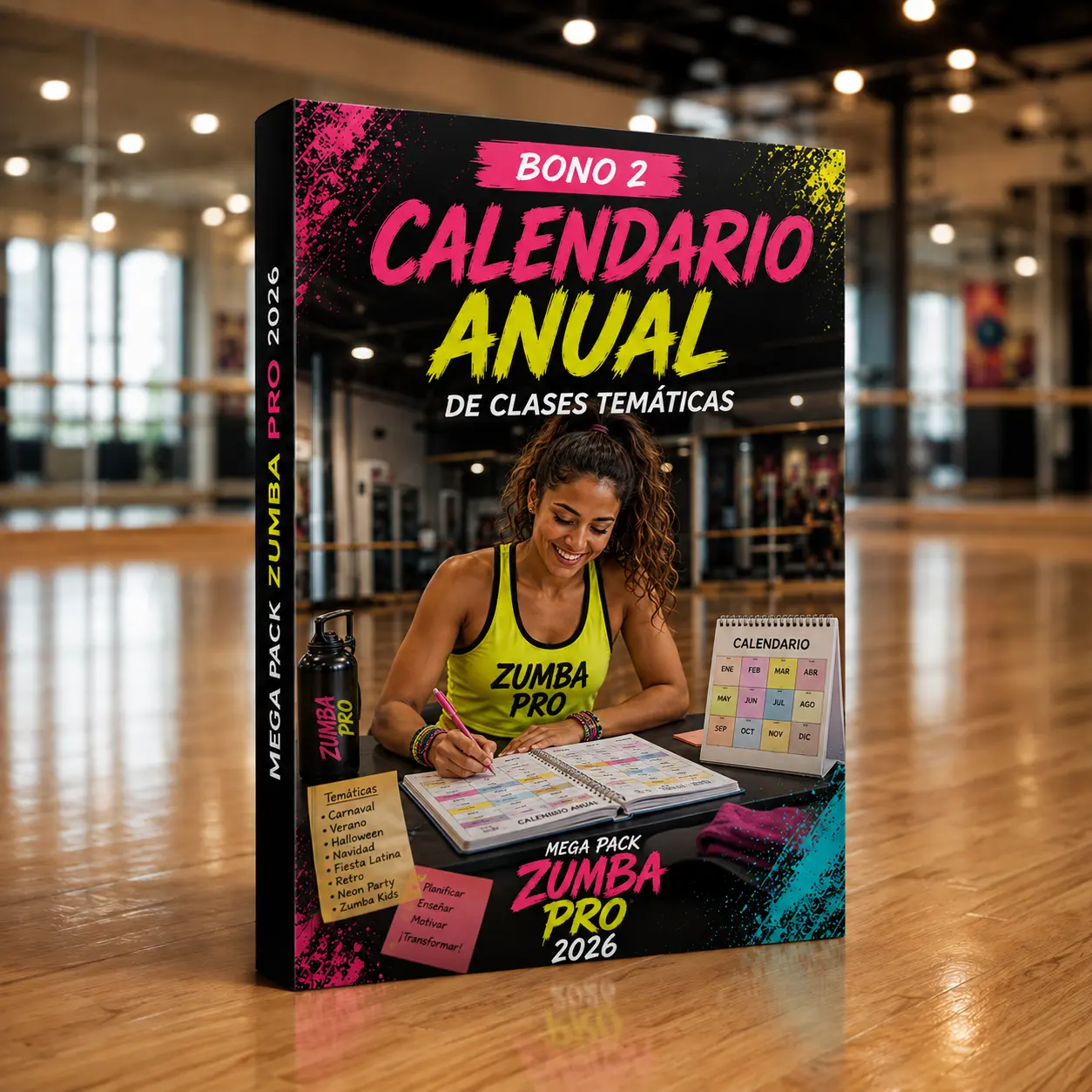 Tapa del BONO 2: CALENDARIO ANUAL DE CLASES TEMÁTICAS